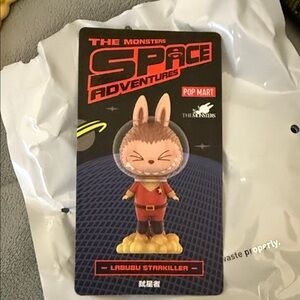 Discontinued Popmart Space Adventures  “Labubu Starkiller” Authentic